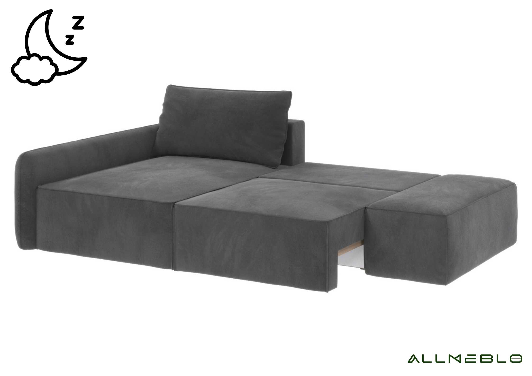 Funkcja spania narożnika Vinci BIS